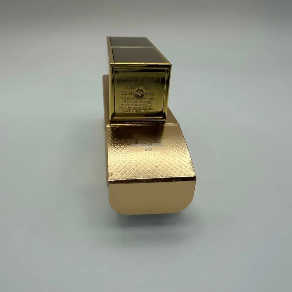Tom Ford Soleil Spark Lip Balm 02 Sun Spark 0.07 oz 2g NIB